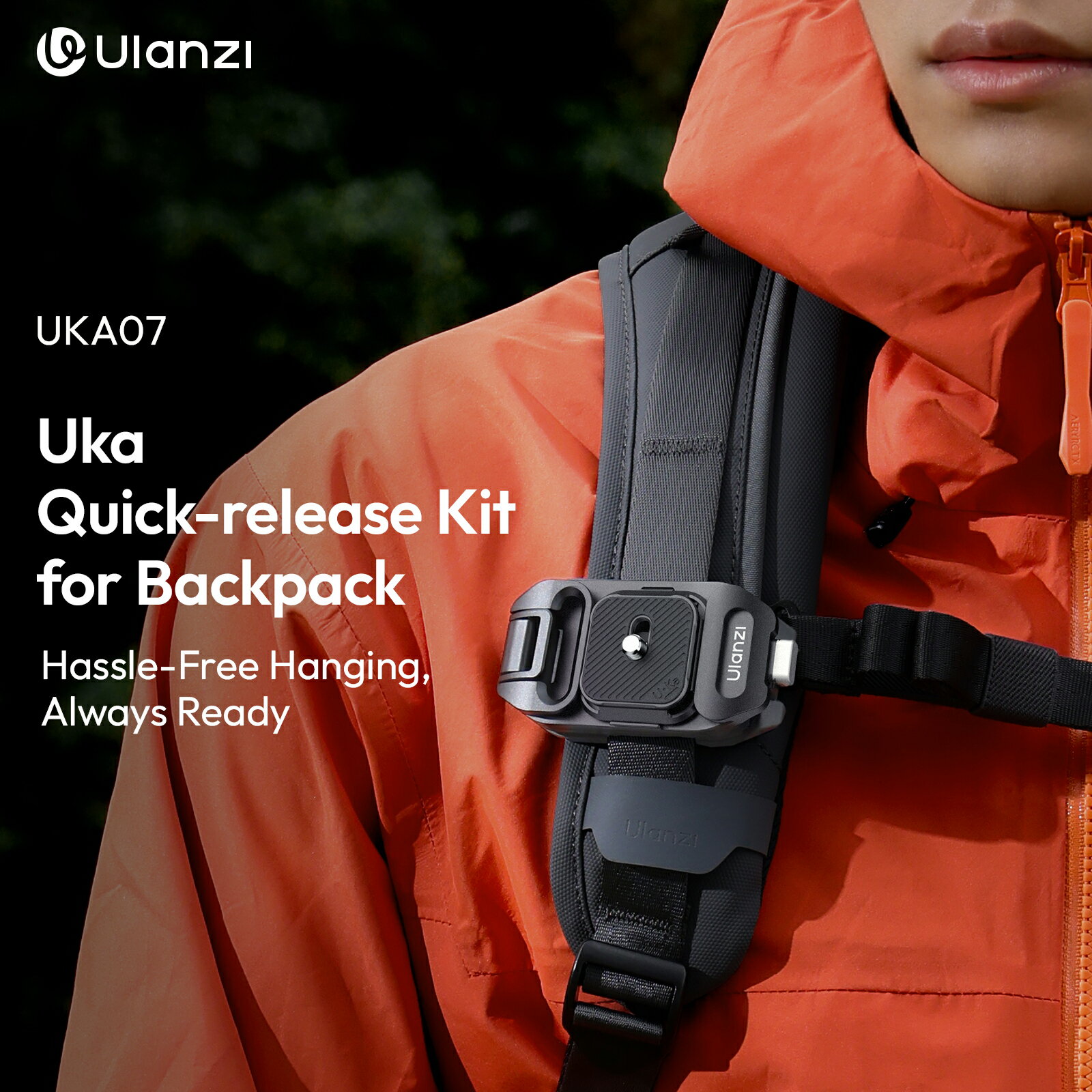 Ulanzi(ウランジ) C035 バックパック用クイックリリースキット Ulanzi(ウランジ) Uka
