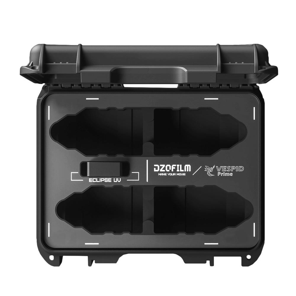 ■ 特長 Vespid Primeレンズ用ハードケース レンズ4個収納可能。持ち運びに適した頑丈な素材。衝撃からレンズを守ります。