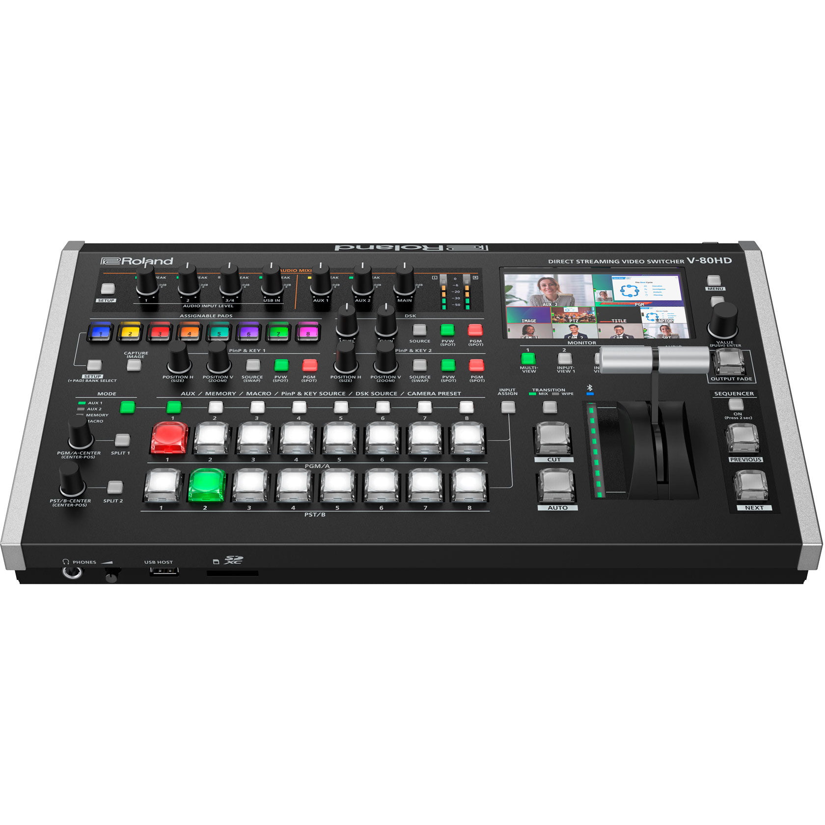 Roland V-80HD ダイレクトストリーミングビデオスイッチャー