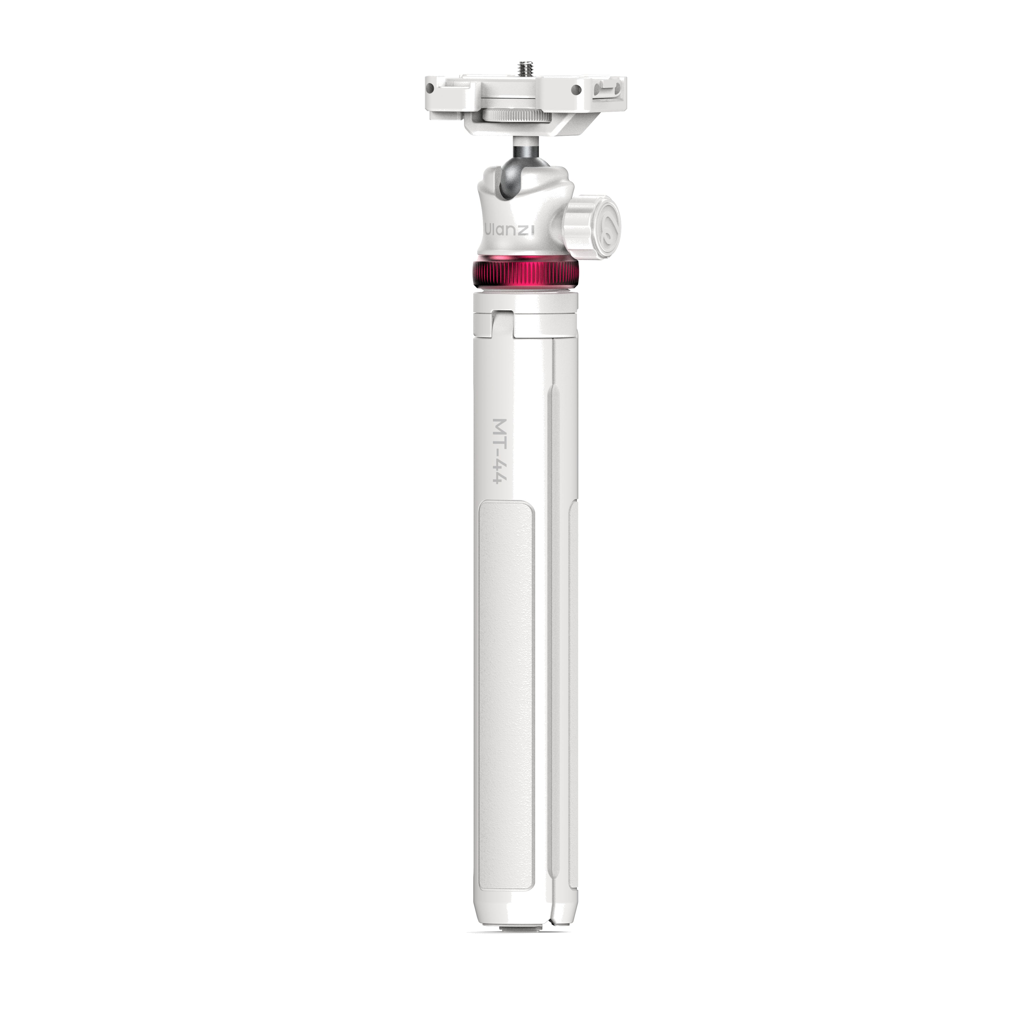 Ulanzi 2503E MT-44 7段階高さ調整 スマホホルダー付きミニ三脚 ホワイト