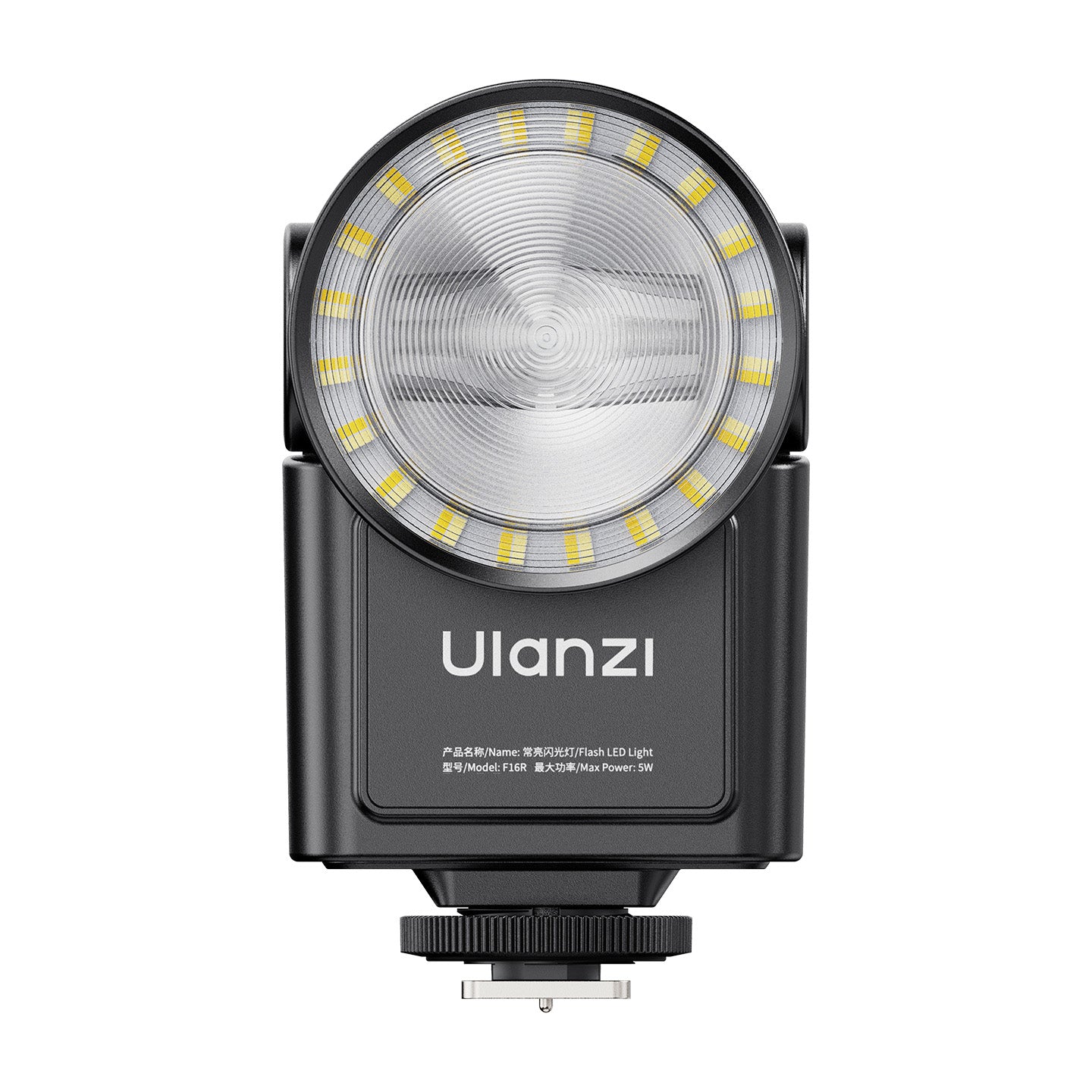 Ulanzi L302 F16R クリップオンフラッシュ LEDライト切替式