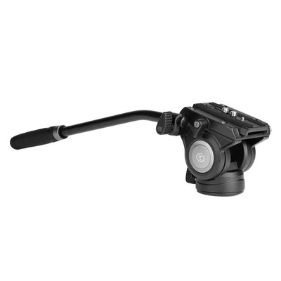 ■ 仕様 型番FH60 材質アルミニウム合金 パンニング角度360° ダンピング調整連続 ティルティング角度+90° / -75° ベース直径60mm 高さ105mm 重量0.85kg 耐荷重6kg クイックリリースプレートの長さ93mm