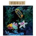 【手作りキット】】【【エミーグランデ】【Crochet AQUARIUM(クロッシェ・アクアリウム)】EG-132アオウミウシと海底散歩【3cmゆうパケット可】