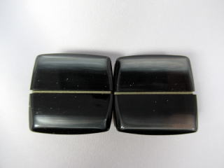 レトロバックル　掛バックル　グレーのバックル