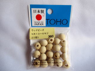 TOHOウッドビーズR10-6キジ