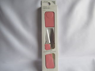 クロバー糸切はさみ　「キャボ100」ピンク　36-391