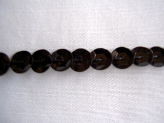 黒いスパンコールのブレード　1758/6