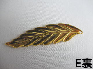 リーフパーツ　トップパーツ　アクセサリーパーツ　リーフパーツ　ゴールド