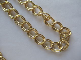 ナスカン付きバッグチェーン　K309　ゴールド