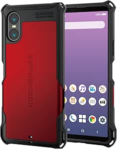 Rakuten - エレコム Xperia 10 VI (SO-52E) ケース カバー 耐衝撃 衝撃吸収 ZEROSHOCK 4つ角ダンパー ダブルレイヤー設計 ハニカム構造 ストラップホール付き カメラ保護 エアーク