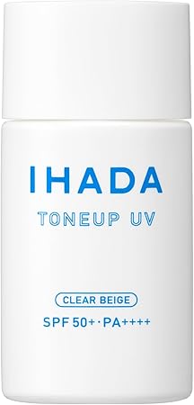 イハダ 薬用フェイスプロテクトUV ミルク クリアベージュ 30ml [医薬部外品] SPF50+ PA++++ 日焼け止め 化粧下地 サラサラ仕上げ 肌荒れ防止 UVカット 無香料 敏感肌 花粉 紫外線対策