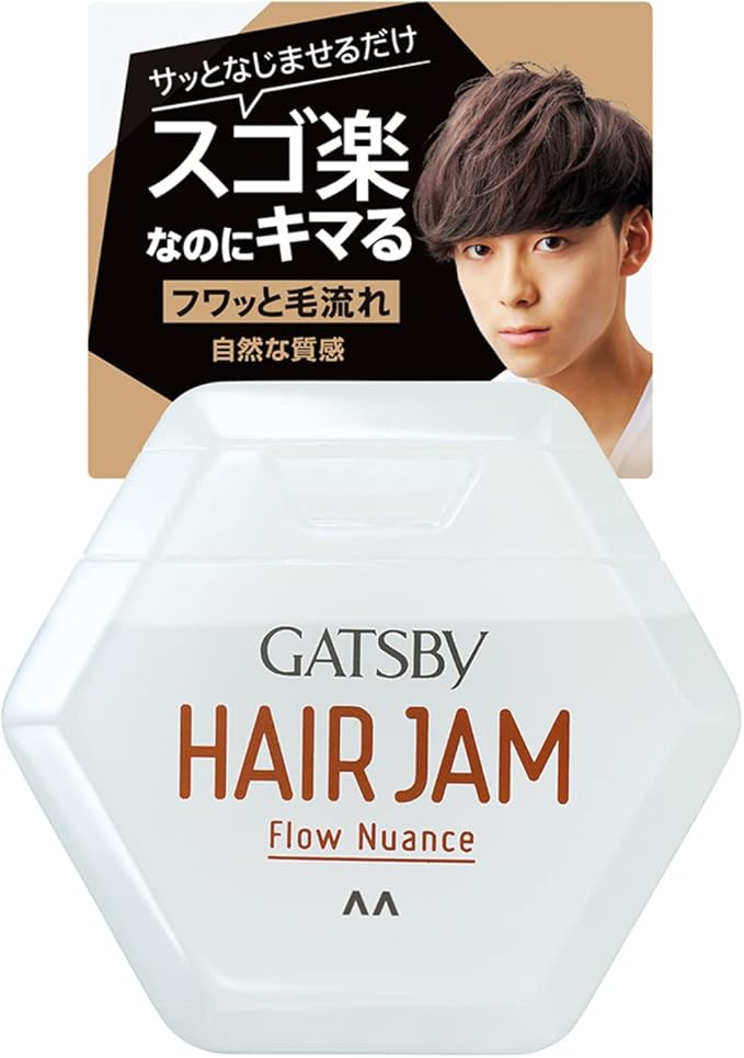 GATSBY(ギャツビー) ヘアジャム フローニュアンス 110ml×5個セット｜軽やか束感・自然な動き・メンズヘ..