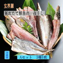 【夏のお中元ギフト】義父 10セット限定 !玄界灘 干物 一夜干し国産近海魚 【玄界灘の新鮮魚の一夜干しAセットー3種6枚】 魚好きなお父様へのギフト 干物 福...