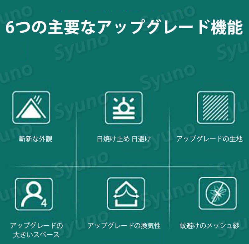 お買い物マラソン【P5倍】【屋外用テント 大型 防水】雨と日焼け止めキャンプ用テント 全自動で迅速に開く 2層で厚くなります テント 屋外 テント 軽量 収納が早い 野外 キャンプ 旅行 虫防止 防災用品 山登り 探検 アウトドア 3