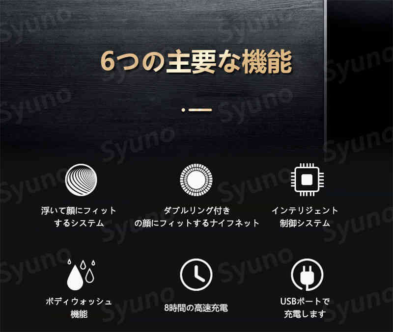 お買い物マラソン【P5倍】髭剃り シェーバー メンズシェーバー 電気シェーバー 電...