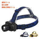 お買い物マラソン【P5倍】LED 充電 充電式 懐中電灯 ヘッド ライト ヘッドライト 防災 災害対策 アウトドア 釣り 登山 自転車 点灯モードアウトドア 作業灯防水 ヘッドランプ 明るい ヘッド ライト