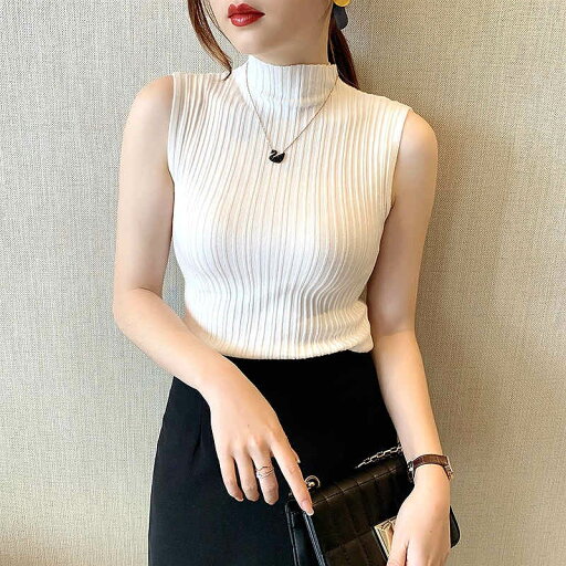 タンクトップ カットソー ハイネック ノースリーブ 大きいサイズ UVカット ハイネックtシャツ インナー レディース 薄手 シアートップス レース 綿 春 夏 首 無地 紫外線対策 タートルネック タンクトップ カットソー ハイネック ノースリーブ 大きいサイズ UVカット ハイネックtシャツ インナー レディース 薄手 シアートップス レース 綿 春 夏 首 無地 紫外線対策 タートルネック