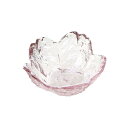 桜 ガラス小鉢 4枚セット サクラ ピンク お皿 小皿 セット 豆皿 食器 金縁 デザート ガラスボウル ガラス食器 業務用 かわいい 和食器 洋食器 飲食店 クリア 透明 キレイ さくら 花柄 四季 ピンク 花見 春 インスタ映え お祝い 卒業 入学 誕生日 ギフト プレゼント