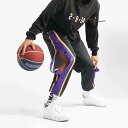 バスケットボールパンツ ジュニア 大人 メンズ レディース バスケットパンツ バスパン バスケパンツ スナップボタン サイドボタン サイドライン 裾ボタン 長ズ...