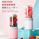 お買い物マラソン【P5倍】携帯用果物ジューサー ミニボトルブレンダー コンパクトミキサー 父の日 ダイエット ジューサー 容量300ml フレッシュジュース ブ...