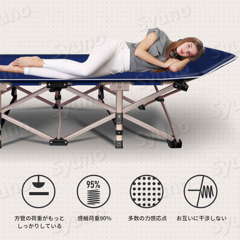 お買い物マラソン【P5倍】広げた四角いパイプ?昼休み用ベッド コットンパッドは取...