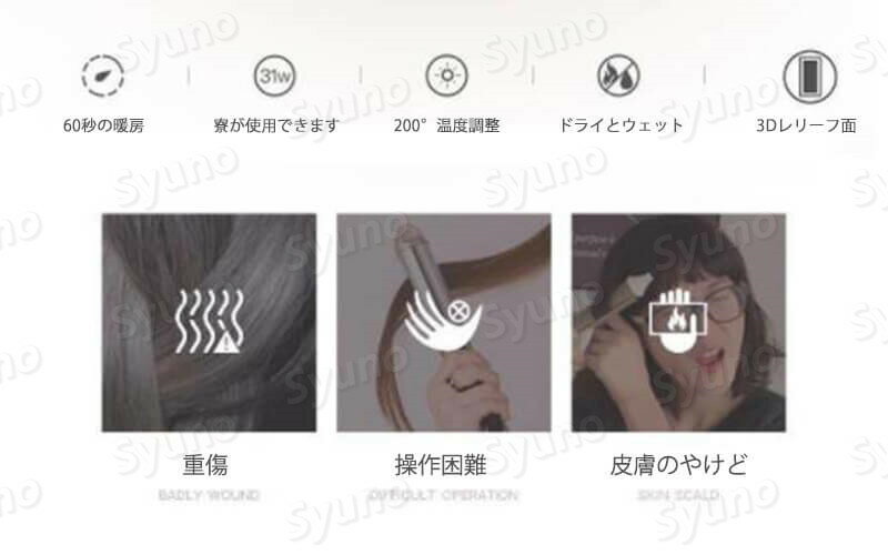 ワイヤレスストレートヘアアイロンの充電 ロールとストレートのデュアルユースミニポータブル ヘアアイロン ストレートアイロン コテ ミニアイロン 髪 海外 USB ミニ コンパクト 軽量 持ち運び 旅行