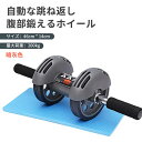 お買い物マラソン【P5倍】腹筋ローラー 腹筋 アブローラー トレーニング ダイエット 器具 筋トレ トレーニング 超静音 膝 マット付き ボディビル 静か ダイ...