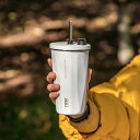 タンブラー 保温 保冷 水筒 ストロー付き 蓋付き こぼれない ハンドル ステッカー付き 持ち運び 600ml 大容量 真空断熱 持ち運び マグボトル 水筒 直...
