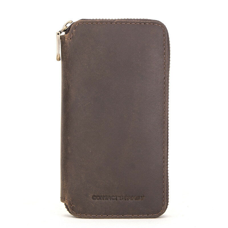 腕時計 ケース 牛革 2本用 腕時計 収納ポーチ ジップ ウォッチケース ボックス 収納ケース 出張 時計ポ..