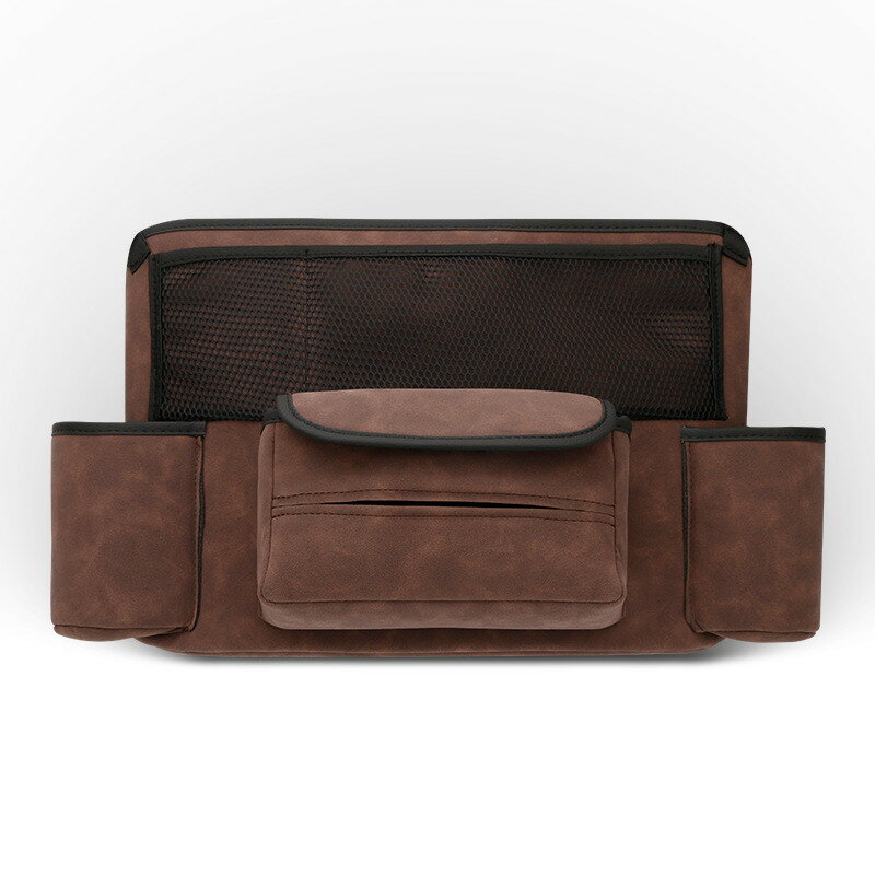 車用収納ポケット 車収納バック 小物入り ポケット シートバック収納 車内収納袋 多機能 大容量 省スペース 座席間収納バッグ 車用小物入れ 簡単に取り付け ハンドバッグ 傘 手袋 ティッシュ 収納 後部座席用 車用小物入れ 汎用型車載収納ネット 簡単に取り付け