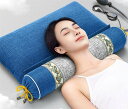 まくら 肩こり枕 安眠枕 快眠枕 健康まくら 頚椎安定 頚椎 まくら 頸椎枕 よもぎ 10種類のハーブを含む 温度管理 ホットコンプレス 睡眠補助 カシアシード...