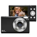 カメラ 子供 デジタルカメラ 公式「4800万画素1080p録画&自撮り」32GBカード付 3.0インチ大画面 キッズカメラ トイカメラ 知育玩具 3-7歳 男...