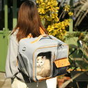 ペットキャリーバッグ 折りたたみ 大きめ リュック ペットキャリー バック ペットバッグ キャリーバッグ 猫用 犬用 ペット用品 小型犬 中型犬 トリミング 防...