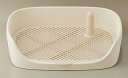 犬 トイレトレー 犬 トイレ ワイド 40×30×11cm 48×37×13cm 保護掃除が簡単 ペットトイレ トレーニングトイレ メッシュトレ メッシュトレー 犬トイレトレー 柱付き 訓練しやすい 飛び散り防止壁プレート付き 送料無料