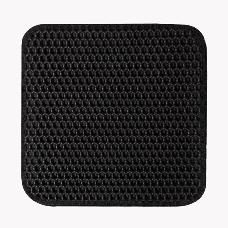 サイズ：40&times;50cm 猫 トイレ用 砂取りマット 猫 トイレマット 猫用 猫砂キャッチャー 折り畳み式 ..