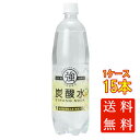 本州のみ送料無料 友桝飲料 強炭酸水レモン 1000ml 15本 ペットボトル 佐賀県 炭酸水 ケース販売 母の日 プレゼント