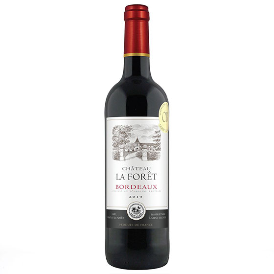 シャトー ラ・フォレ 750ml フランス ボルドー 赤ワイン コンビニ受取対応商品 ヴィンテージ管理しておりません、変わる場合があります お酒 父の日 プレゼント