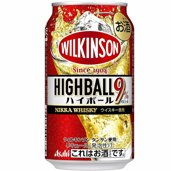 アサヒ ウィルキンソン・ハイボール 350ml 24本 缶 ウイスキー ケース販売 お酒 父の日 プレゼント