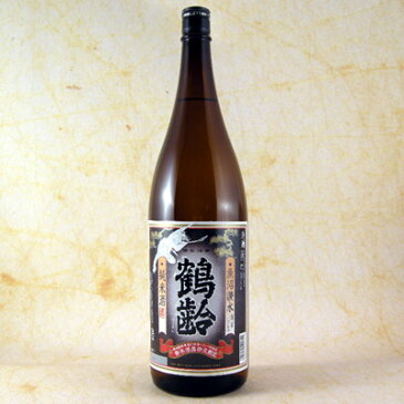 お酒 お中元 ギフト プレゼント 鶴齢(かくれい) 純米 1800ml 6本 ケース販売 新潟県 青木酒造 日本酒 代引き手数料無料