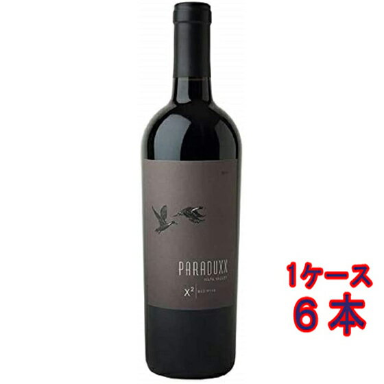 パラダックス X エックス・スクエアード レッド・ワイン ナパ・ヴァレー / ダックホーン 赤 750ml 6本 アメリカ合衆国 カリフォルニア ナパ・ヴァレー 赤ワイン コンビニ受取対応商品 ヴィンテージ管理してません、変更あり ケース販売