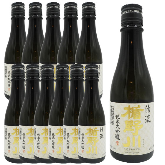 楯野川 たてのかわ 純米大吟醸 清流 300ml 12本入り