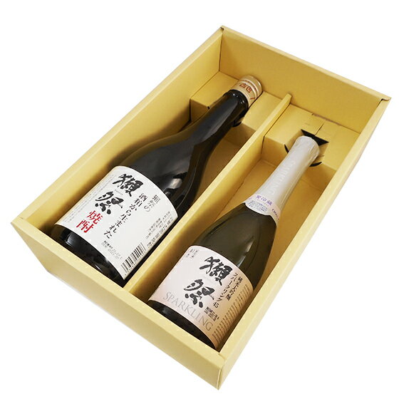 【正規販売店】獺祭 焼酎 720ml ＆ スパークリング360ml ギフトボックス入り 山口県 旭酒造 日本酒 焼酎 送料無料 ク…