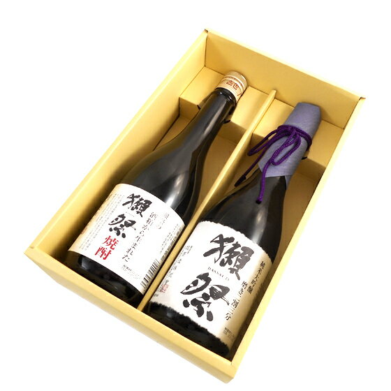 【正規販売店】獺祭 焼酎 720ml ＆ 純米大吟醸 磨き二