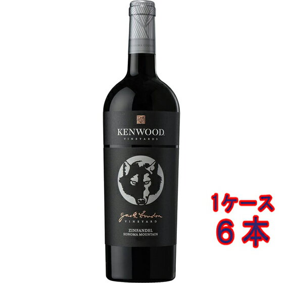 ジャック・ロンドン ソノマ・マウンテン ジンファンデル / ケンウッド・ヴィンヤーズ 赤 750ml 6本 アメリカ合衆国 カリフォルニア ソノマ 赤ワイン コンビニ受取対応商品 ヴィンテージ管理しておりません、変わる場合があります ケース販売 お酒 母の日 プレゼント