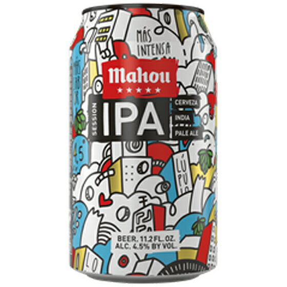 マオウ・シンコ・エストレージャス セッション IPA 缶 330ml 12本 スペインビール クラフトビール 地ビール ケース販売 お酒 敬老の日 プレゼント