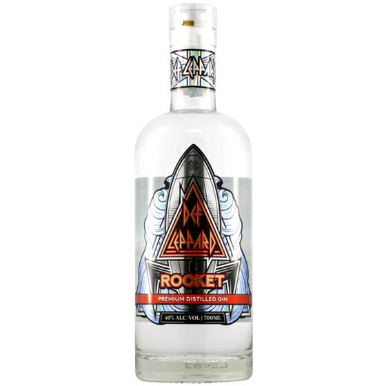 DEF LEPPARD デフ・レパード ロケット プレミアム・ディスティルド・ジン 700ml 40度 スウェーデン スピリッツ ジン コンビニ受取対応商品 お酒 父の日 プレゼント