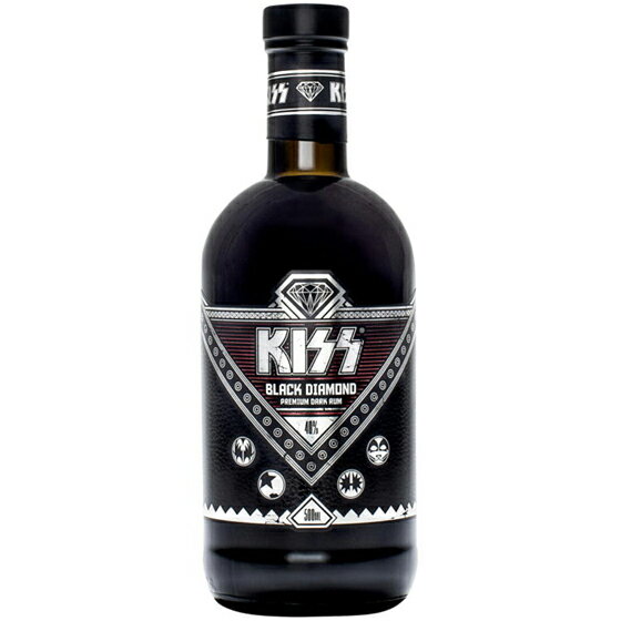KISS キス ブラック・ダイアモンド プレミアム・ダークラム 500ml 40度 カリビアン諸国 スピリッツ ラム コンビニ受取対応商品 お酒 お歳暮 プレゼ...