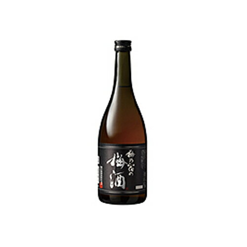 梅乃宿の梅酒 黒ラベル 720ML 12本 奈良県 梅乃宿酒造 リキュール ケース販売 父の日 プレゼント