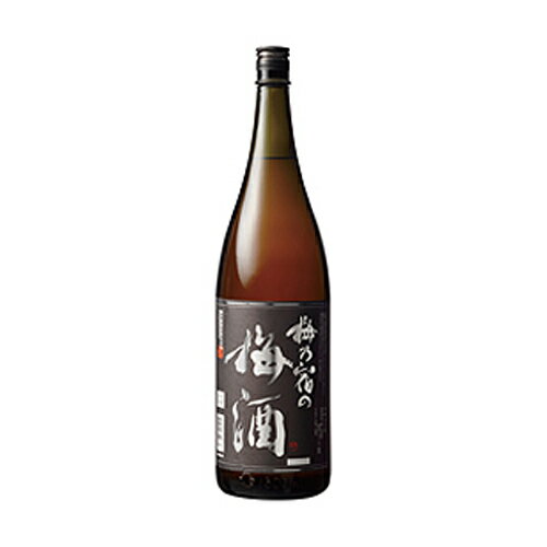 梅乃宿の梅酒 黒ラベル 1.8L 6本 奈良県 梅乃宿酒造 リキュール ケース販売 父の日 プレゼント