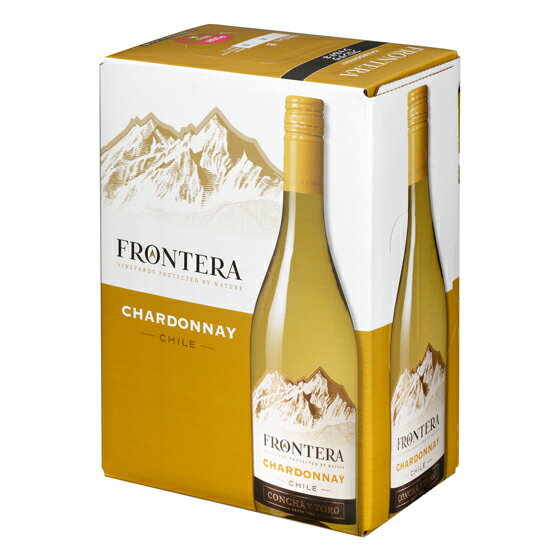 フロンテラ ワインフレッシュサーバー シャルドネ / コンチャ・イ・トロ 白 BIB バッグインボックス 3000ml チリ 白ワイン コンビニ受取対応商品 ヴィンテージ管理しておりません、変わる場合があります お酒 父の日 プレゼント